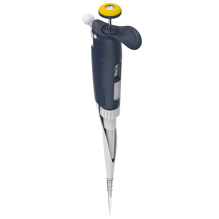 Pipetman L, F25L, volume fixe 25µl, jaune, Gilson