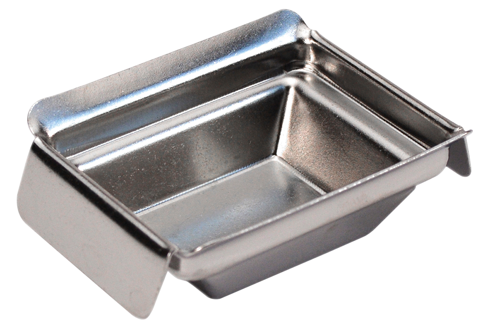 Stainless steel base mould 37x24x9mm set of 5 pieces Cellpath