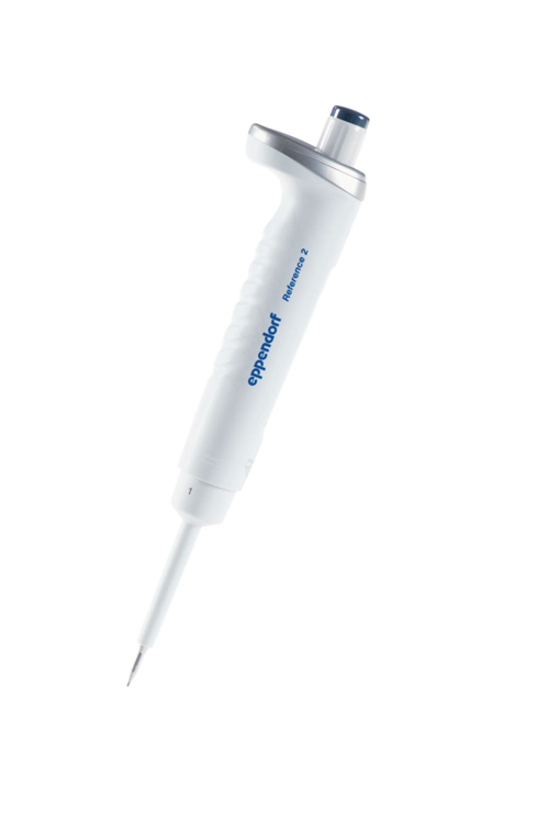 Eppendorf Reference 2 pipet 1µl donkergrijs