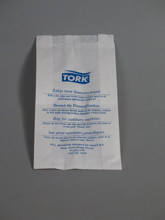 Sanitary towel Tork 12x30cm