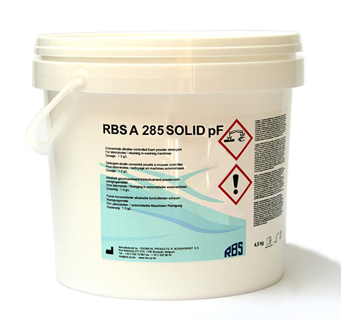 RBS A 285 solid pF, seau 4,5KG, Chemical products