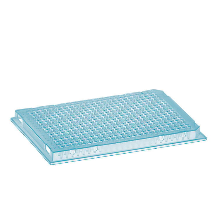 Simplate plp 384plaatsen blauw +zijwand PCR, Simport