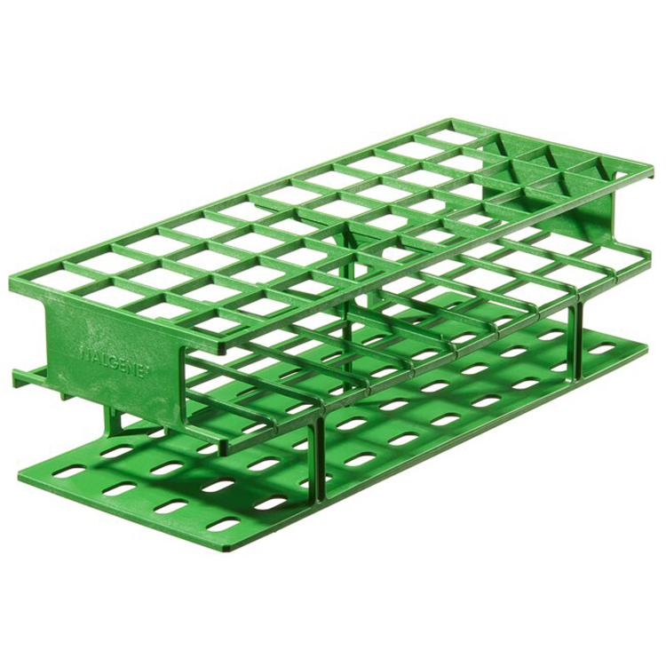 Unwire rack for 40 tubes diam.25mm green, Nalgene