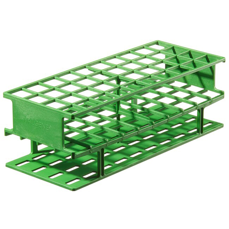 Unwire rack for 40 tubes diam.20mm green, Nalgene