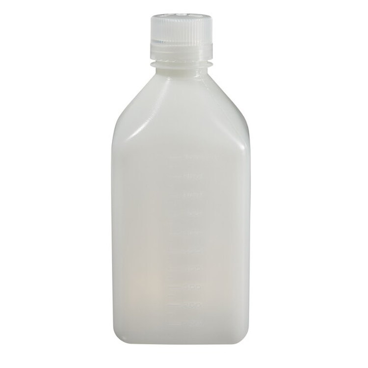 Flacon carré col étroit hdpe 1000ml bouchon plp Nalgene