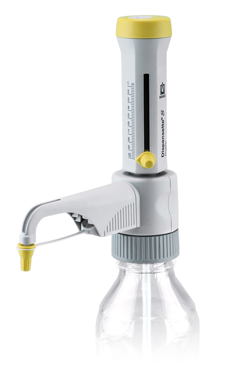 Dispensette S organic, analog-adjustable, 1 - 10ml, without recirculation valve Brand