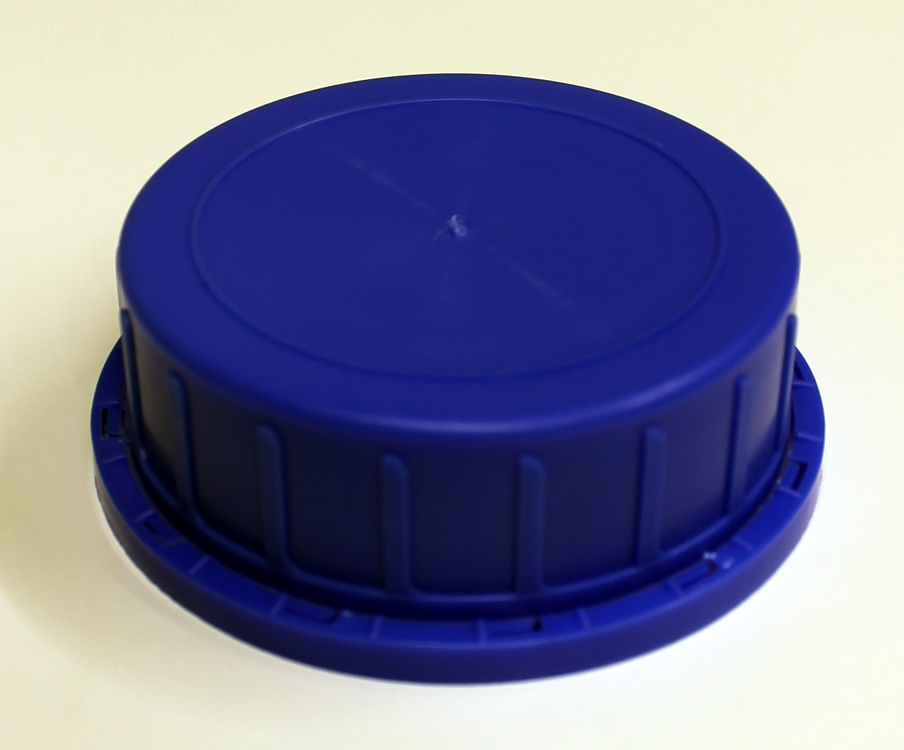 Cap plp conus blue for bottle wide neck 1500/2500/4000 ml