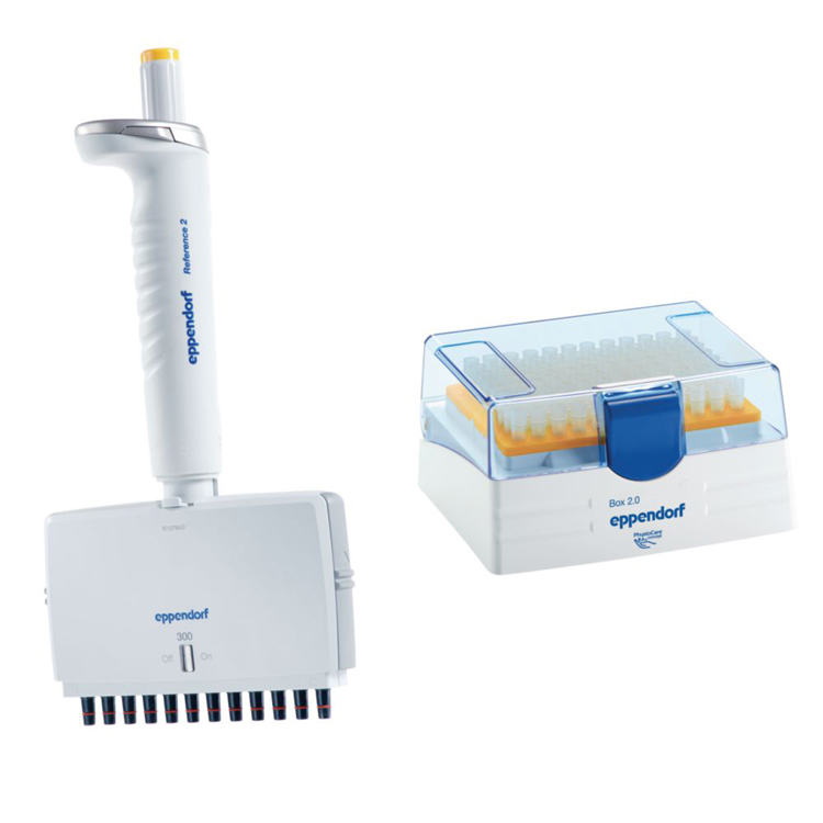 Eppendorf Reference 2 pipet 12-canals 30-300ul