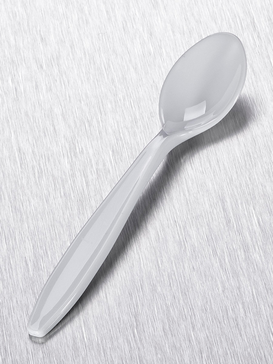 Small spoon ps white 2ml 125mm, single packed sterile, Gosselin