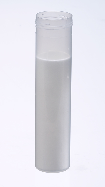 Transport tube 30 x 126mm, volume 60ml, PP, natural, with insert, Bottger