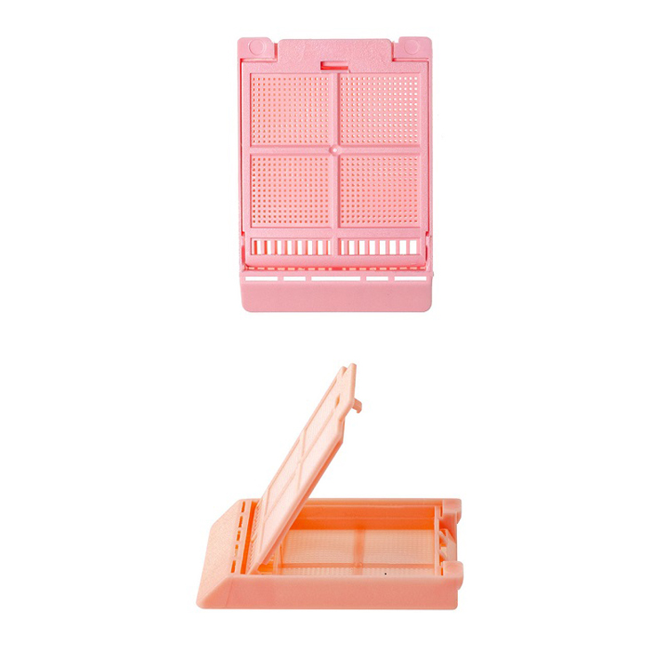 Micromesh biopsy 1 compartiment + cap pink, Simport