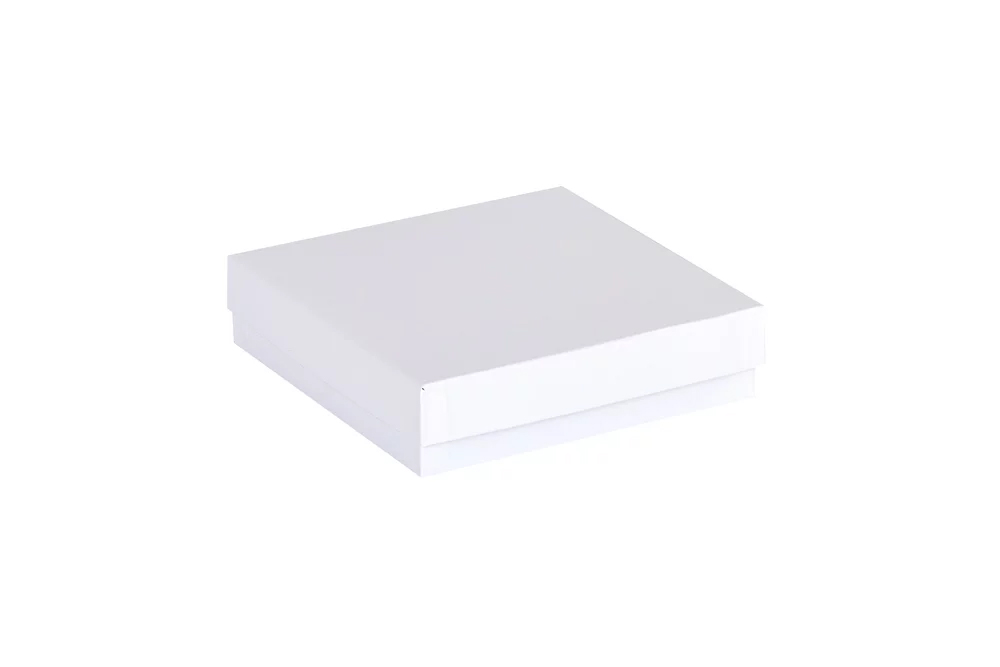 Cryobox cardboard 136x136x32mm, white Ratiolab