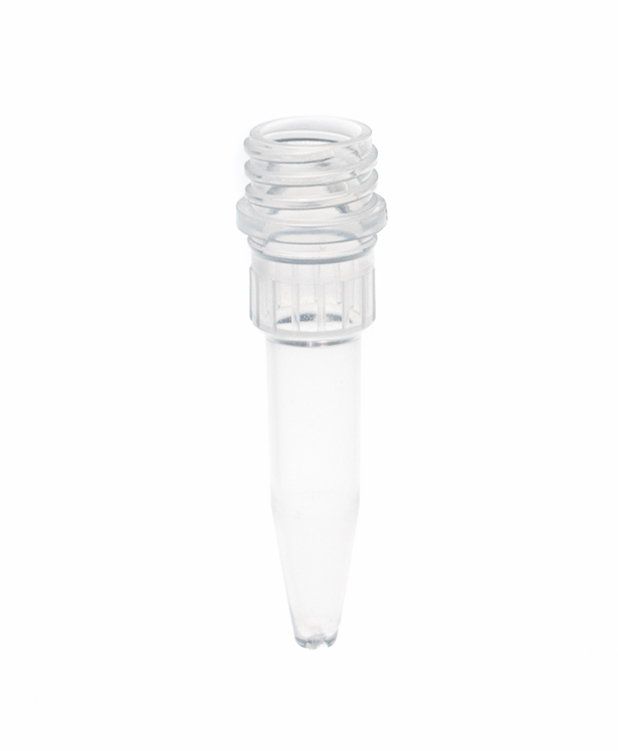 Microtube 0,5ml conical, height 4,69cm + screw thread without cap BIOSIGMA