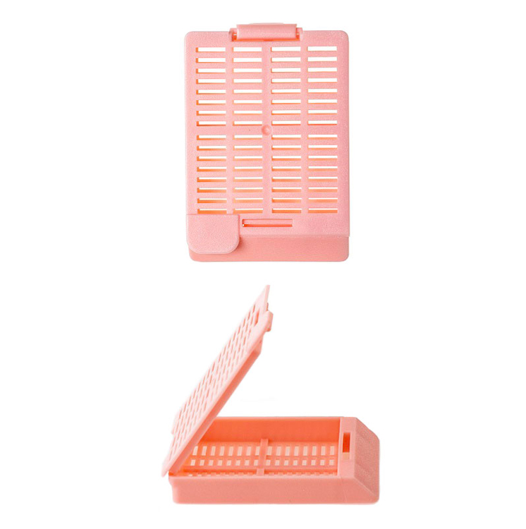 Swingsette embedding cassette 1 compartiment  + cap pink, Simport