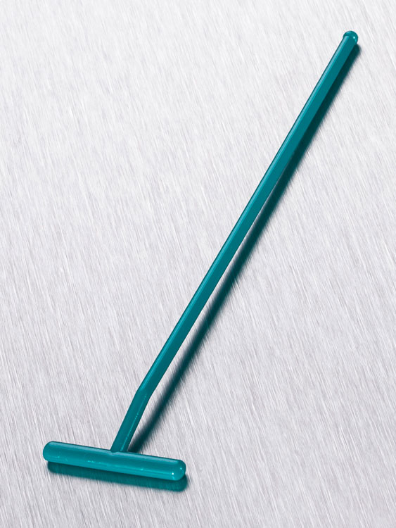 T-shaped spatula green, sterile individuel, Gosselin