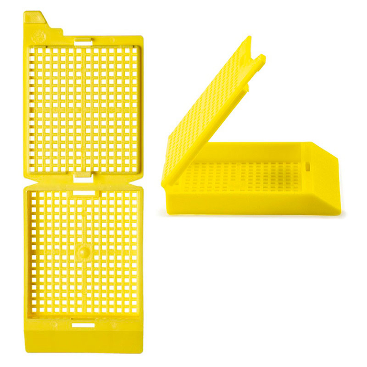 Unisette Biopsy+lid yellow, Simport