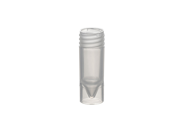 Sample tube 1,2ml, PP, fond plat, sans bouchon, Simport