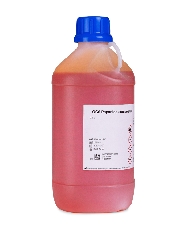 OG6 Papanicolaou solution 2.5L, Ral diagnostics