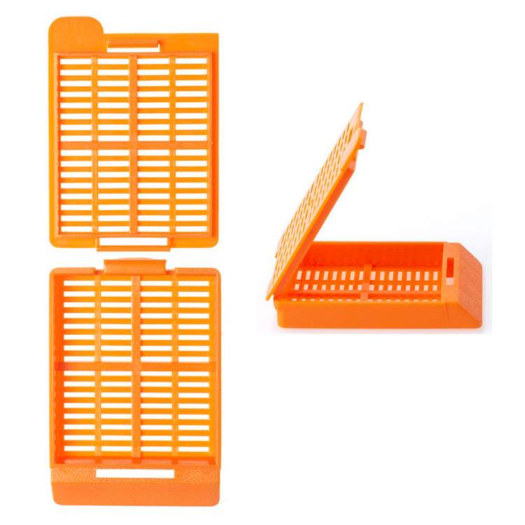 Swingsette embedding cassette 1 compartiment +couvercle orange non monté, Simport