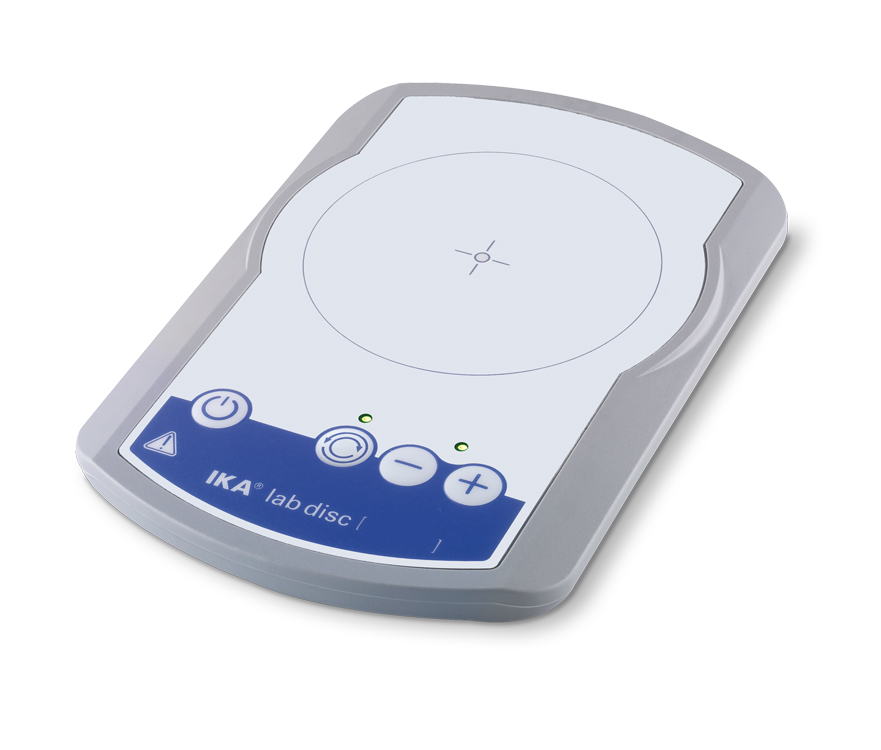 Magnetic stirrer, lab disc white, no heating, IKA