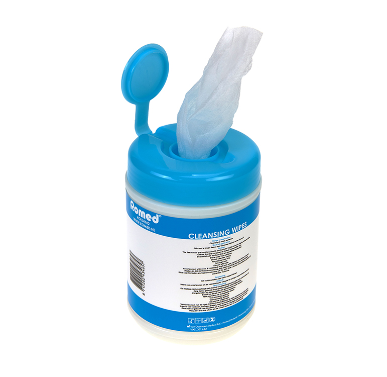 Lingettes hygiéniques, 20x11cm, 110pcs/dispenser