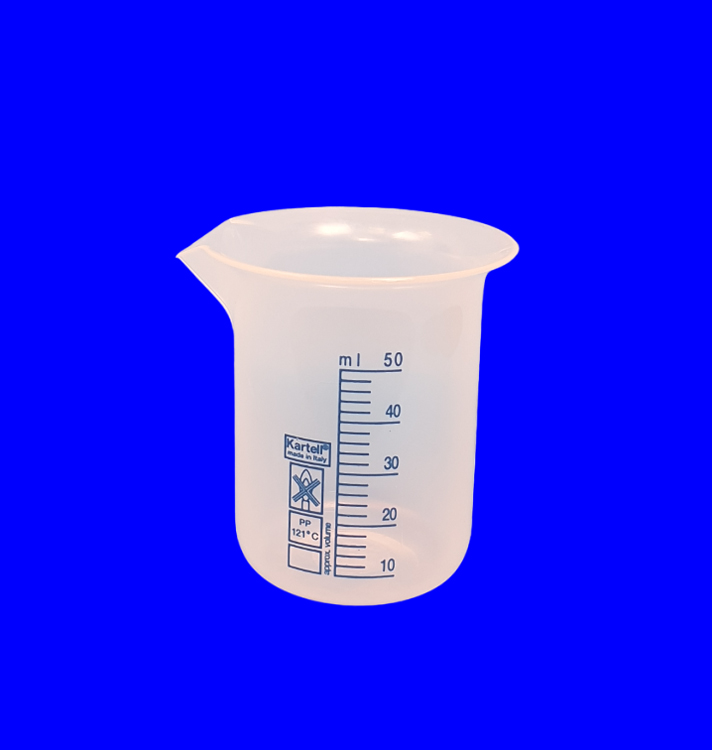 Graduated beaker in plp 50ml, Kartell