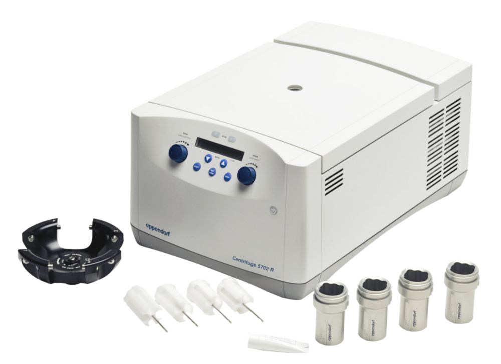 Centrifuge 5702R G Benchtop + rotor A-4-38, inclusif 13/16mm adapter, Eppendorf