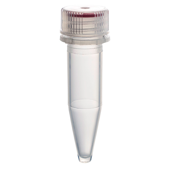 Microtube 1.5ml, conisch + cap, niet gemonteerd, niet steriel, Simport