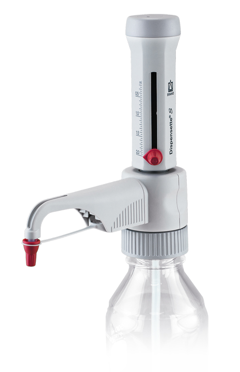 Dispensette S, analog-adjustable, 0.2 - 2ml, without recirculation valve Brand