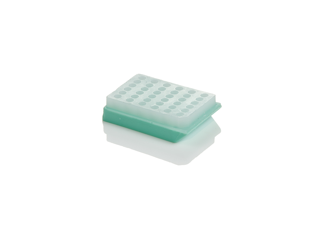 T-Sue paraffin blocks,  36 cores, 3mm, silicone, pink, Simport