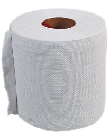 Midi 450, rouleau Midi 20cm x 135m, 2-plis, 19gr, 450 feuilles/rouleau, gauffré, blanc