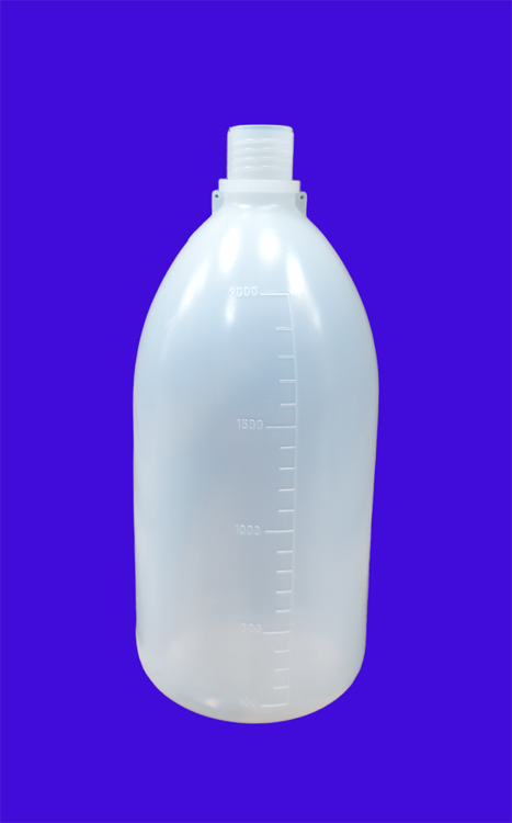 Bottle 2000ml small neck, pe, without cap Kartell