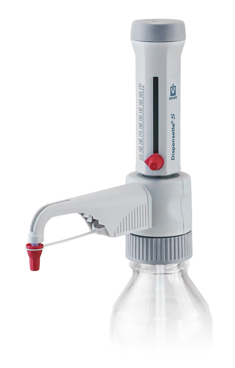 Dispensette S, analog-adjustable, 0.1 - 1ml, without recirculation valve Brand