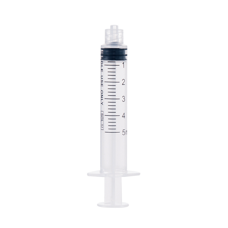 Sol-M luer lock spuit, 5ml, 3-delig, zonder naald, Sol Millennium