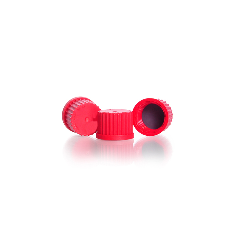 Screw cap PBT, GL 25, red, Duran