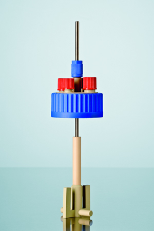 GLS 80 stirred reactor cap, stirrer anchor type, magnetic, complete with shaft, connectionand screw cap Duran