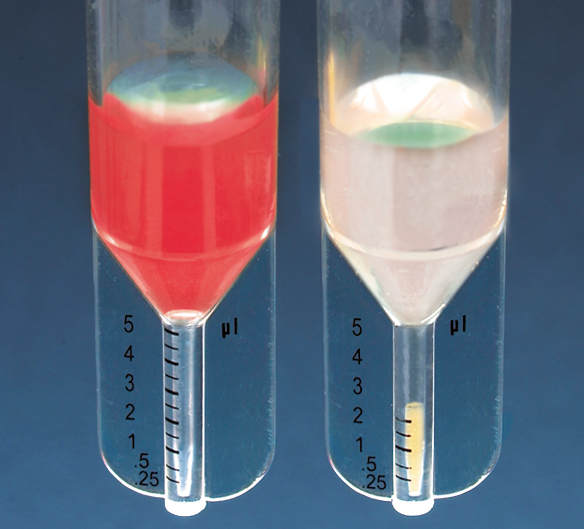 Mini pvc tube for celcounting, 1ml, diam. 10.5 x 43 mm, without cap, TPP