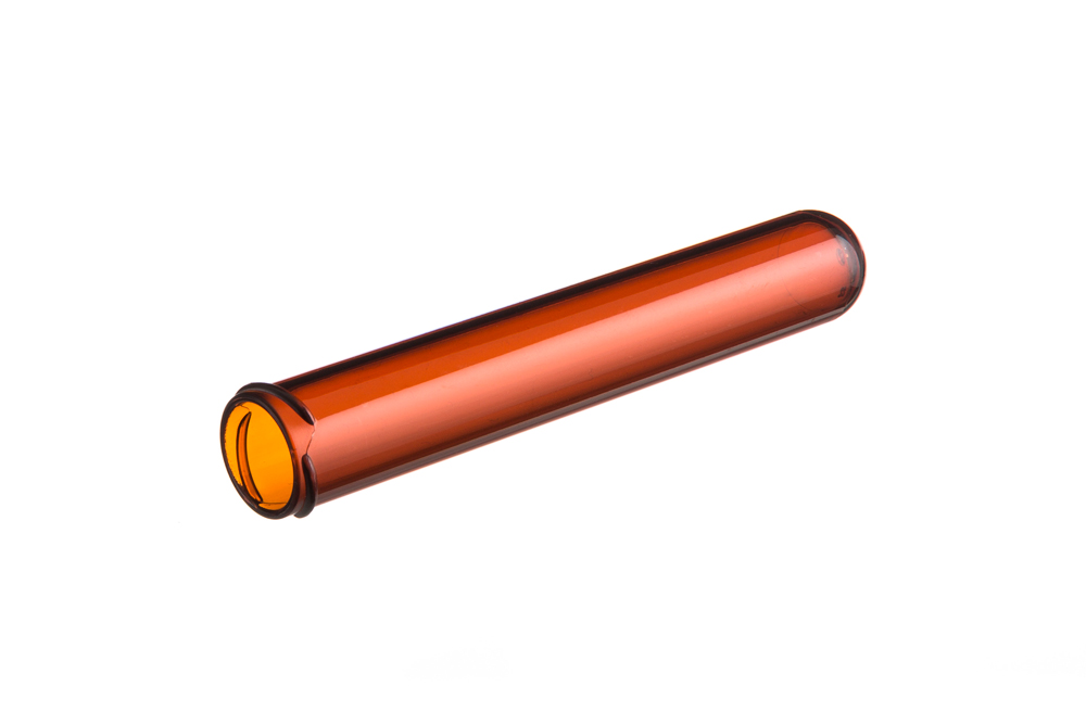 Vacuette MiniCollect carrier tube, amber, 75x13mm, premium, Greiner