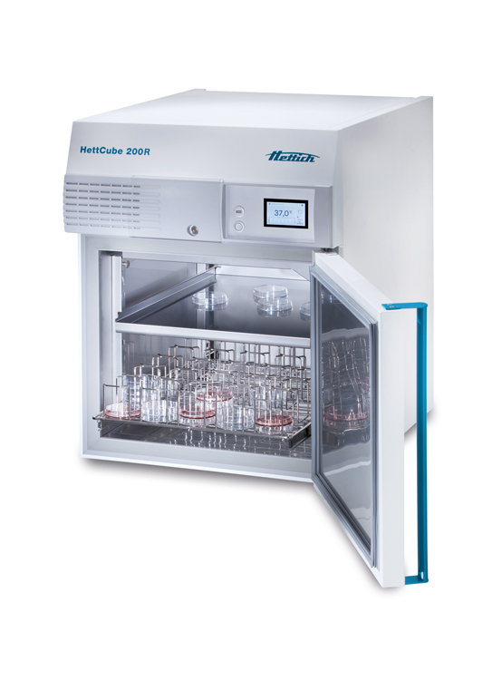 Incubator,HettCube 200R, cooled, 150L, 710x825x970mm, 220-240V, 50/60Hz, 2 shelves inclusive,Hettich