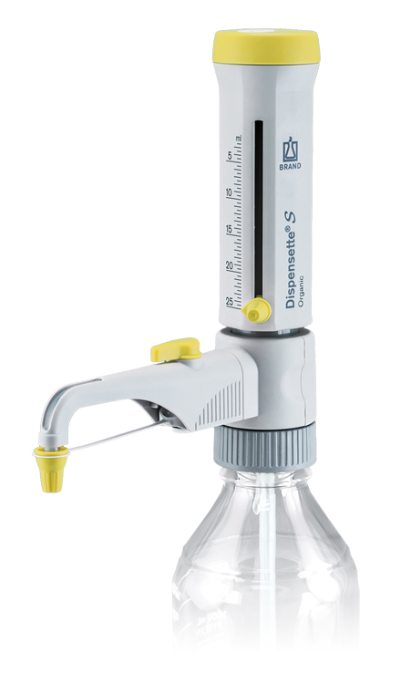 Dispensette S organic, analog-adjustable, 2.5 - 25ml, with recirculation valve Brand