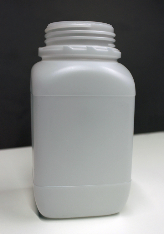 Square bottle wide neck HDPE 1500 ml natural