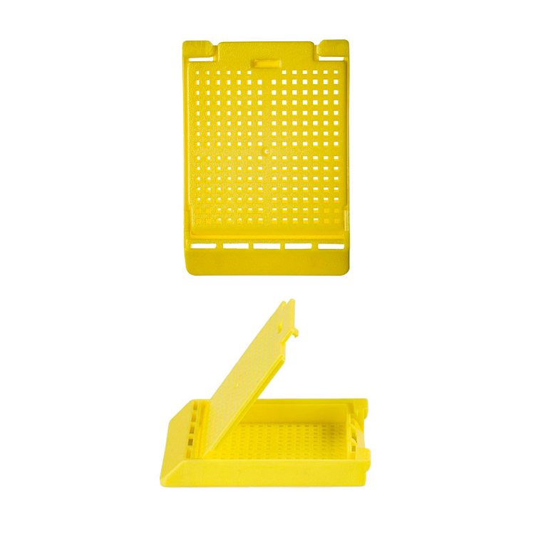 Slimsette biopsy 1 compartiment + couvercle  jaune, Simport