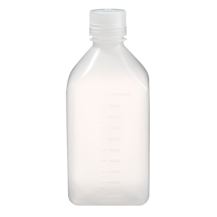 Flacon carré col étroit plp 1000ml bouchon plp autoclavable Nalgene