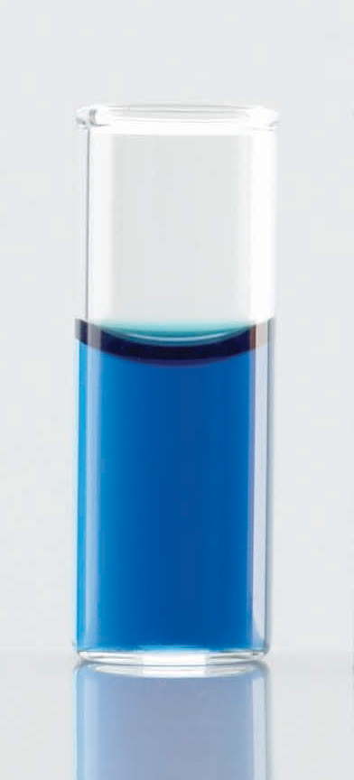 Shell vial, 2ml, polypropylene, clear glass, 12mm x 32mm, Wheaton