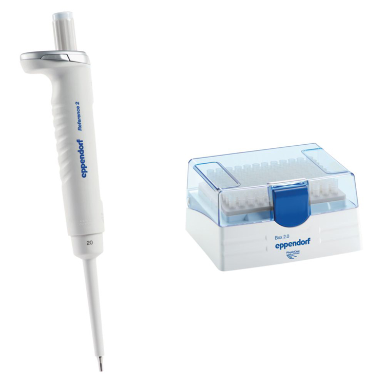 Eppendorf Reference 2 pipet  2-20µl gris