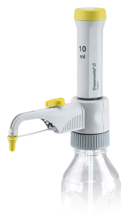 Dispensette S organic, fixed volume, 10ml, with recirculation valve Brand