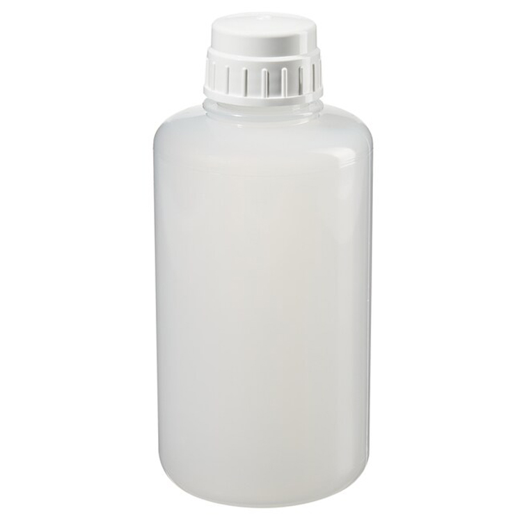 Flacon rond plp à col étroit, 2L +bouchon à vis type 53B Nalgene