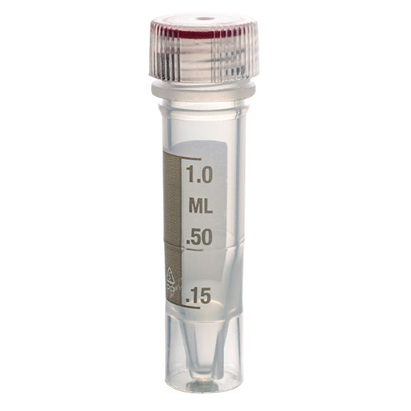 Microtube 1.5ml + cap + graduatie, steriel, met rokje, Simport