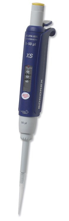 Socorex pipette Acura manual XS 5-50ul