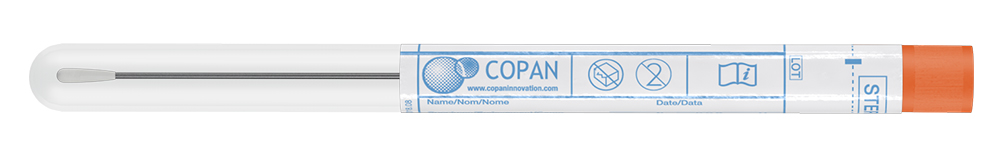 Dry swab in tube aluminium applicator, Copan